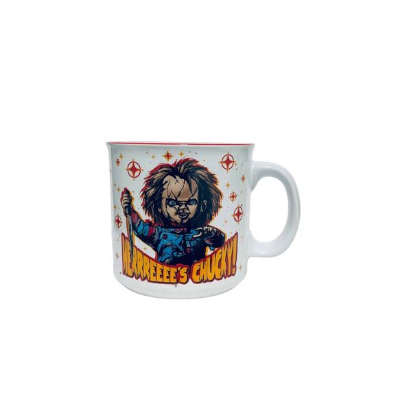 Horror Movie Child's Play Chucky Halloween Jumbo 20 oz. Coffee Mug - Picture 1 of 5